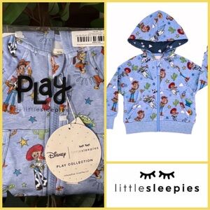 Little Sleepies Toy Story Adventures Zip Hoodie 6-12